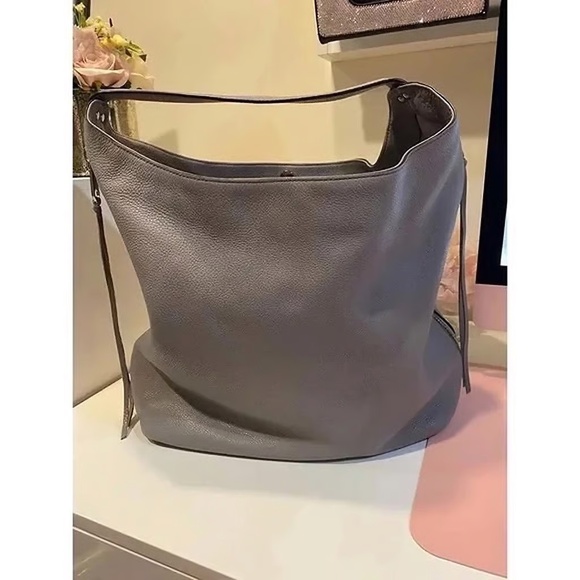 Rebecca Minkoff Bryn Double Zip Leather Hobo Bag - Picture 2 of 4